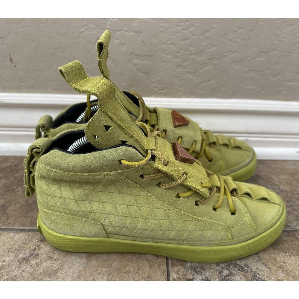 Patrick Mohr K1X MK4 sneakers Men Suede Lace shoes Sz 8.5 Look At All Pictures